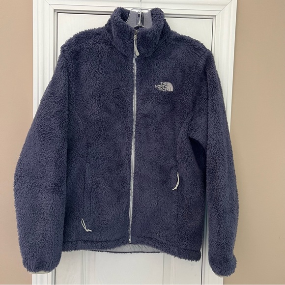 The North Face Jackets & Blazers - North Face Women's Fleece jacket Size Medium Blue & Grey